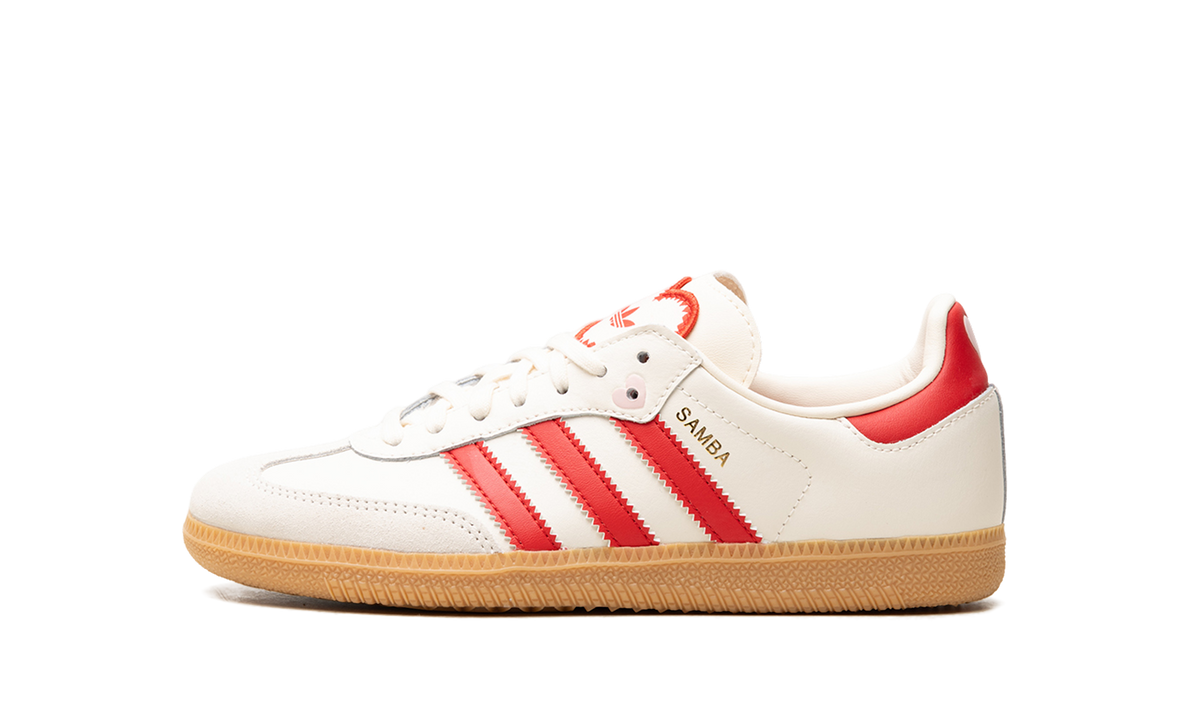 Samba OG GS "Valentine's Day Cream White Scarlet (2026)" KI6679