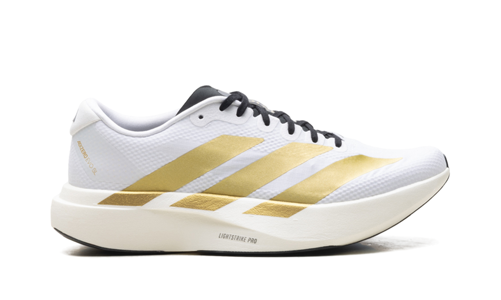 Adizero Evo SL "Cloud White/Matte Gold" JQ4441