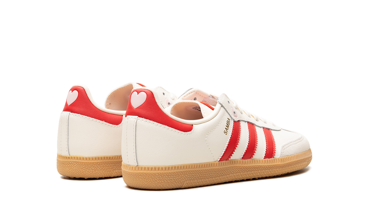 Samba OG GS "Valentine's Day Cream White Scarlet (2026)" KI6679