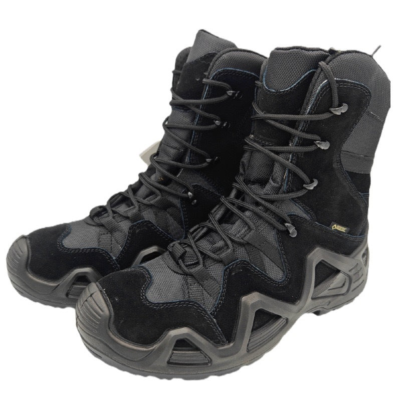Outdoor High-Top Hiking Boots: Impact-Resistant and Puncture-Resistant Men's Hiking Boots—Stylish, Lightweight, Comfortable, Breathable, and Protective