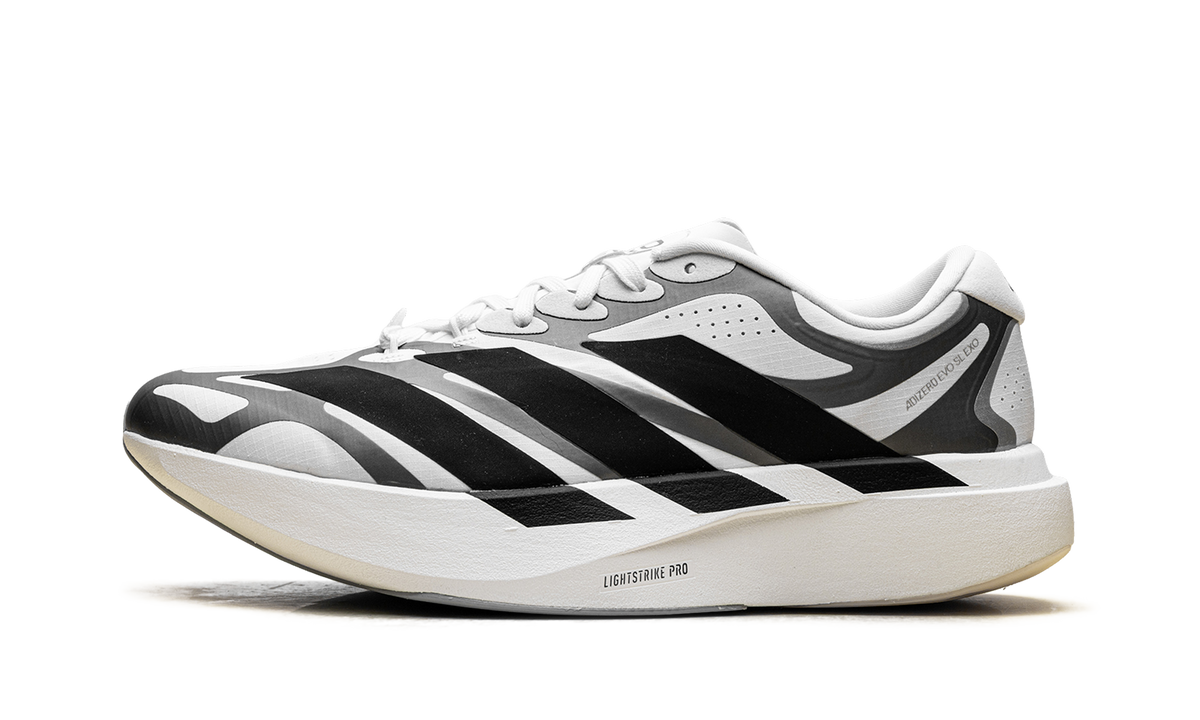 ADIZERO EVO SL EXO "Cloud White / Core Black / Iron Metallic" KI4763