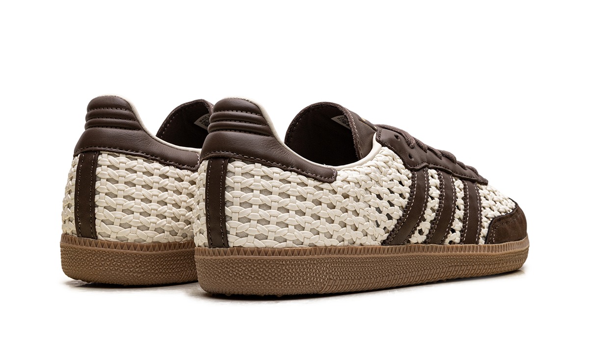 Samba OG WMNS "Basketweave Cream White Earth Strata" IH9373